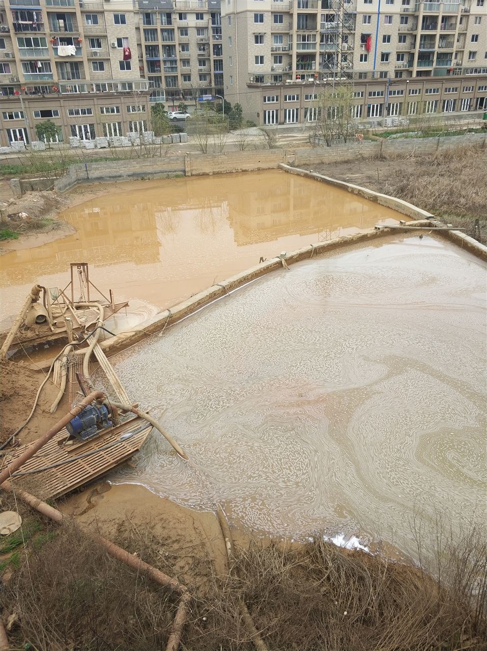 七星沉淀池淤泥清理-厂区废水池淤泥清淤
